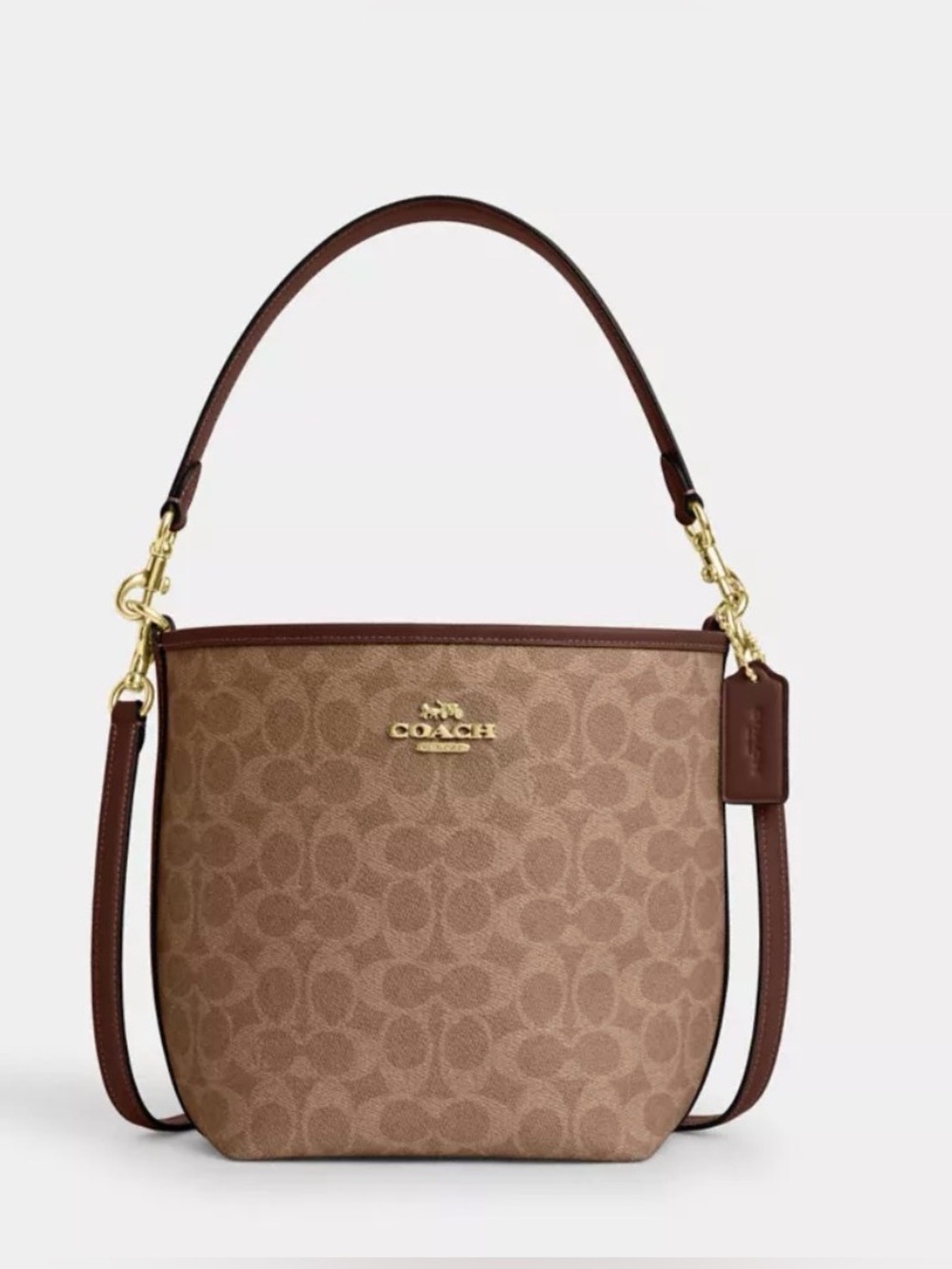 Coach City Bucket Bag in Signature Canvas